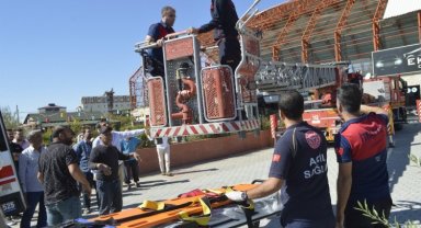 Adıyaman'da talihsiz işçi elektrik akımına kapıldı