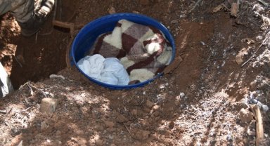 Adıyaman'dan Kahramanmaraş'a uzanan terör operasyonu... Toprağa gömülü maddeler ele geçirildi