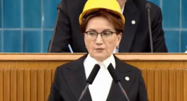 Akşener baretle seslendi: Bu da mı kader Sayın Erdoğan?