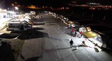 Ali Dağı'nda kamp ve karavan keyfi