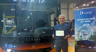 Avrupa'da "Yılın Otobüsü" ödülünü Karsan aldı!