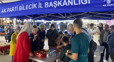 Bilecik Pazaryeri'nde AK Parti yeni üyeler kazandı