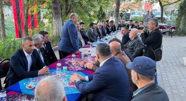 Bilecik Pazaryeri'nde MHP'den 'Köyüm Benim' ziyareti