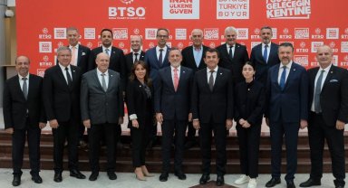 BTSO'da İbrahim Burkay güven tazeledi