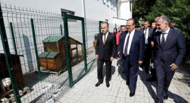 Bursa İnegöl'de 'her okula bir pati'de engelsiz buluşma