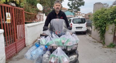 Bursa Mudanya'da Muhtar Şaş iyilik hareketini sürdürüyor