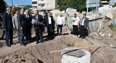 Bursa Ovaakça'da taşkın riskine karşı önlem