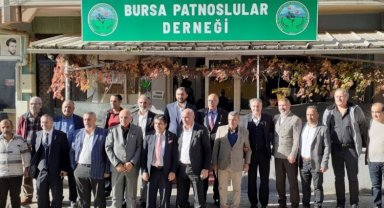 BURSAAKYAD'dan Bursa Patnos Derneği'ne iade-i ziyaret