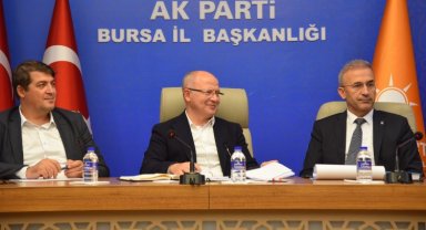 Bursa'da AK Parti'nin teşkilat istişareleri sürüyor