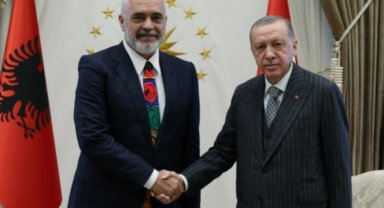 Cumhurbaşkanı Erdoğan, Arnavutluk Başbakanı Rama'yı kabul etti