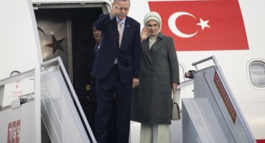 Cumhurbaşkanı Erdoğan Kazakistan'a gitti