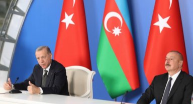 Cumhurbaşkanı Erdoğan, mevkidaşı Aliyev ile ortak açıklama yaptı