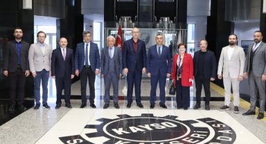 DEVA Partisi'nden Kayseri Sanayi Odası'na ziyaret