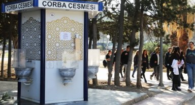 Dokuz Eylül'de 'çorba çeşmesi' içleri ısıtacak