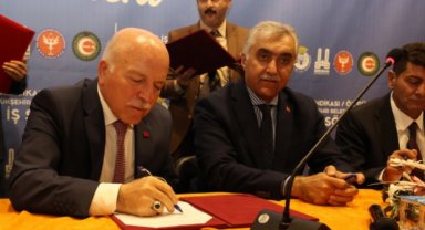 Erzurum Büyükşehir'de toplu iş sözleşme sevinci