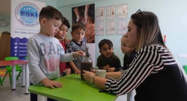 ESKİ'den çocuklara su tasarrufu eğitimi