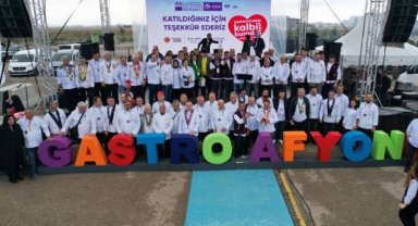 Gastro yarışına Afyon da eklendi! Aşçıların yemek yarışı nefes kesti