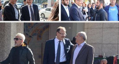 Hakan Çavuşoğlu, Heykel esnaflarının dertlerini dinledi