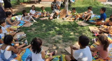 İzmir Çiğli'de çocuk atölyeleri ilgi gördü