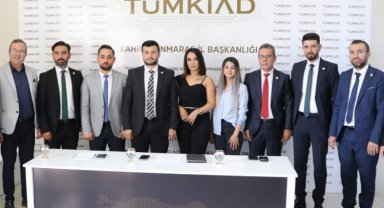 Kahramanmaraş'ta TÜMKİAD Başkanı Eliaçık'tan Balcıoğlu'na açık destek