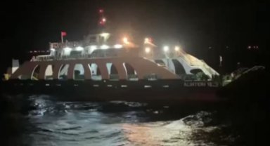 Kapıdağ Yarımadası'nda sürüklenen feribot kurtarıldı