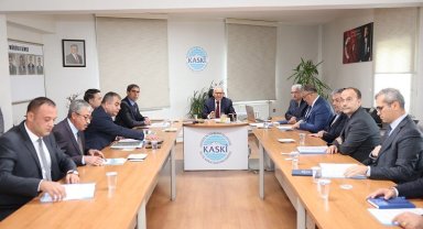 KASKİ'de yatırım toplantısı