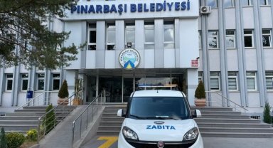 Kayseri Büyükşehir'den Pınarbaşı'na zabıta aracı desteği