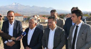 Kayseri protokolünden İncesu'ya 'tarihi' destek