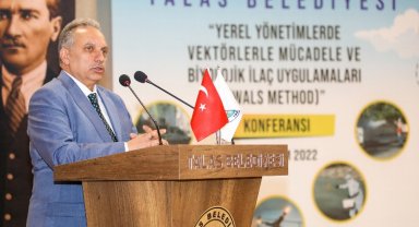 Kayseri Talas'ta sivrisinekle mücadele seferberliği