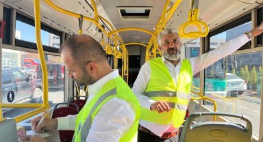 Kayseri'de ulaşıma sıkı denetim