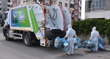 Kayseri'nin ilk geri dönüşüm aracı Kocasinan sokaklarında