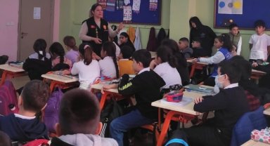Kocaeli İtfaiyesi'nden öğrencilere eğitim