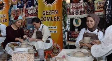 Kocaeli'de kadınlar eğleniyor, çocuklar oynuyor