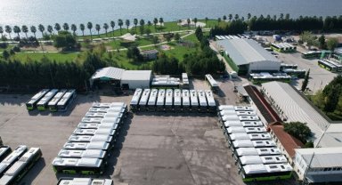 Kocaeli'nin filosuna 30 otobüs daha eklendi