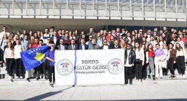 Kosovalı öğrenciler Bursa Osmangazi'de mola verdi