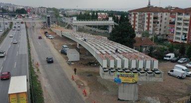 Kuruçeşme Tramvayı'nda 72 kirişin montajı tamamlandı