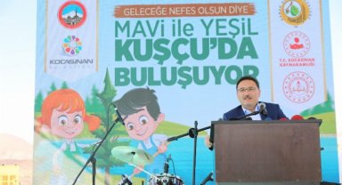 Kuşçu marina bölgesine 12 milyon fidan