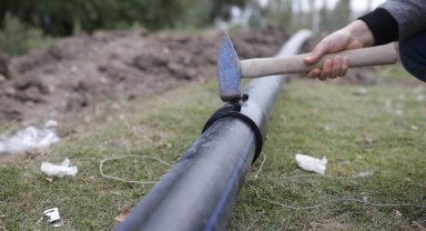 Kütahya Ağaçköy'de atık su çalışması