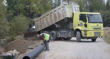 Kütahya'da kanalizasyon çalışmaları tam gaz