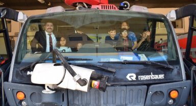 Malatya'da hava alanı ve tren garına 'engelsiz' gezi