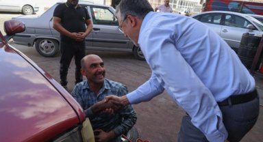 Mehmet Savran'dan yeni sanayi esnafına ziyaret