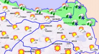 Meteoroloji'den karla karışık yağmur uyarısı