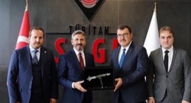 Milletvekili Aydın'dan TÜBİTAK SAGE'ye ziyaret