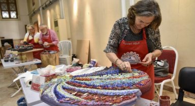 Mozaik Sempozyumu'nda tema; yer demir gök bakır