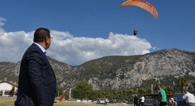 Muğla Milas'ta havada heyecan