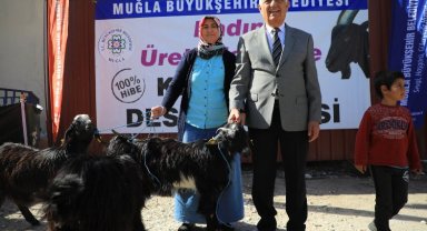 Muğla'dan Yatağan'a 'Kıl Keçisi' desteği