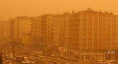 Şanlıurfa'da toz taşınımı uyarısı!