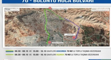 Şanlıurfa'da Zeytindalı Eğitim Kampüsü'ne yeni hat