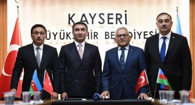 Şuşa heyetinin Kayseri memnuniyeti