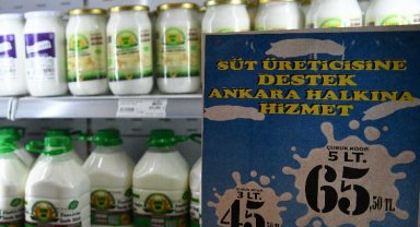 Süte indirim! 5 litre süt 65 liraya düştü
